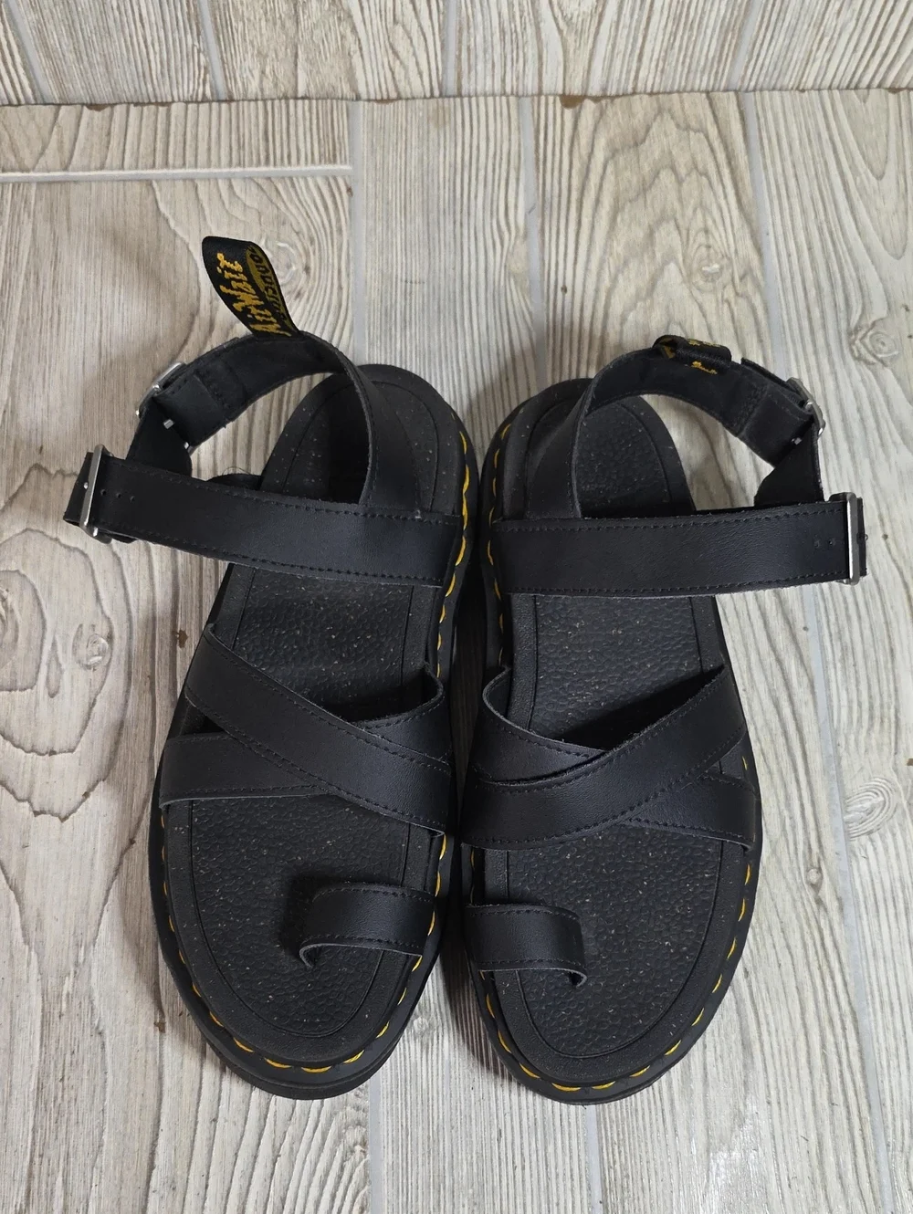 Dr. Martens ankle worn